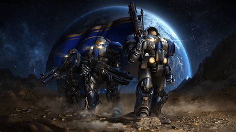 Starcraft Marine Wallpaper