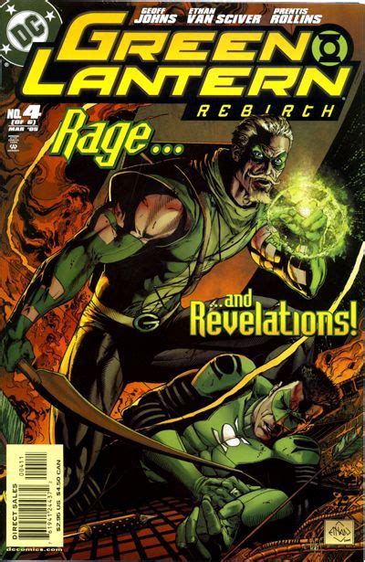 Green Lantern Rebirth Cover In Edward Acle S Ethan Van Sciver