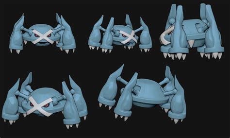 Pokemon Metagross 3d Model 3d Printable Cgtrader