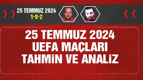 25 Temmuz 2024 Idaa Tahminleri 1 0 2 YouTube