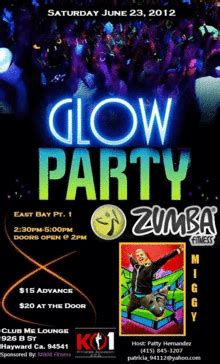 Zumba Glow Party East Bay