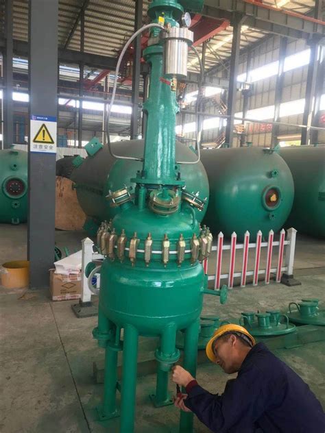 High End Anti Corrosive Enamel Reaction Kettle Tank Made By Jiangsu