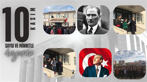 10 KASIM ATATÜRK Ü ANMA PROGRAMI Vali Haydar Bey Anadolu Lisesi