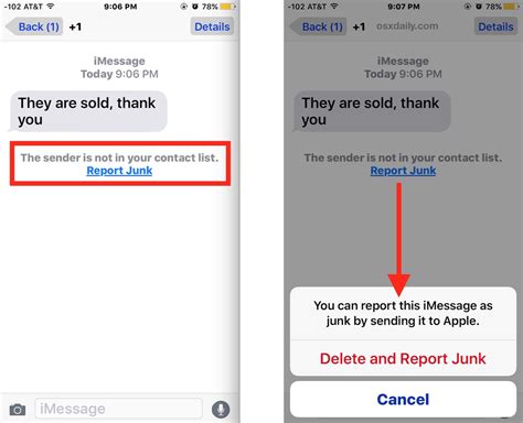 How To Report Imessage Spam As Junk On Iphone Ipad