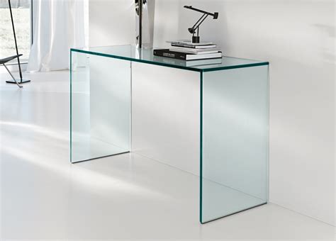 Tonelli Gulliver Glass Desk/Console Table | Home Office Furniture ...