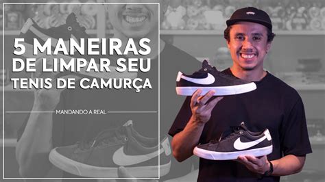 Maneiras De Limpar Seu T Nis De Camur A Manda A Real Via Skate