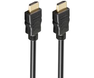 Goobay 69122 High Speed HDMI Kabel Mit Ethernet Schwarz 0 5 M Ab 0 90