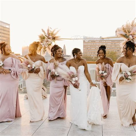 18 Unique Mismatched Bridesmaid Dresses And Suit Combinations • Offbeat