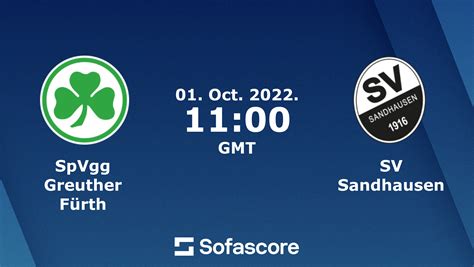 Spvgg Greuther F Rth Sv Sandhausen Rezultati U Ivo Me Usobni Susreti