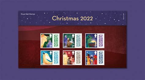 Royal Mail Christmas Stamps 2022 :: Behance