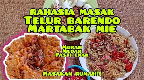 Rahasia Masak Telur Dadar Barendo Martabak Mie Ala Dapur Biyai