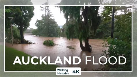 Flood Henderson Auckland Opanuku Stream Westwave Auckland New