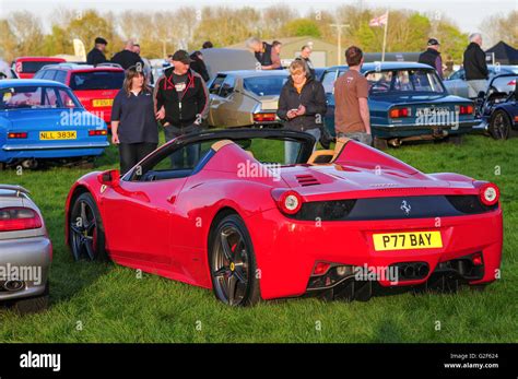 Classic sports car show in England UK Stock Photo - Alamy