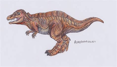 Acrocanthosaurus by Benjee10 on DeviantArt