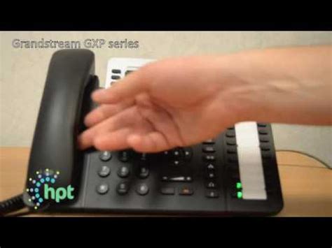 How To Set Up Call Forwarding On A Hosted GXP Series Grandstream Phone