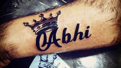 Aggregate 55+ abhi tattoo name latest - in.cdgdbentre