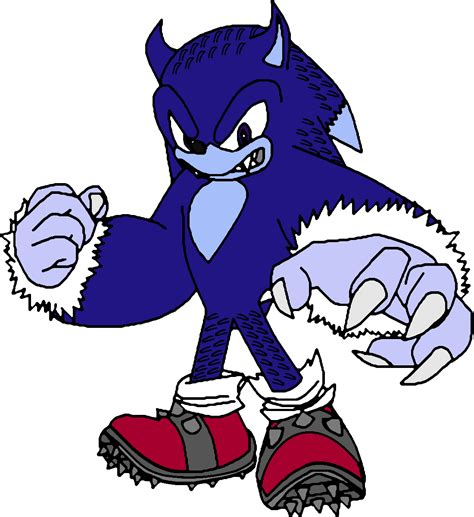 Sonic The Werehog Erico Verse By Ericothefandomwonder On Deviantart