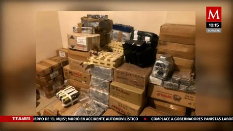 Fgr Sedena Y Guardia Nacional Aseguran Casi Millones De Cartuchos