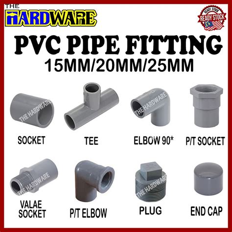 Mm Mm Mm Pvc Pipe Fitting Socket Elbow Tee Valve Socket Plug End