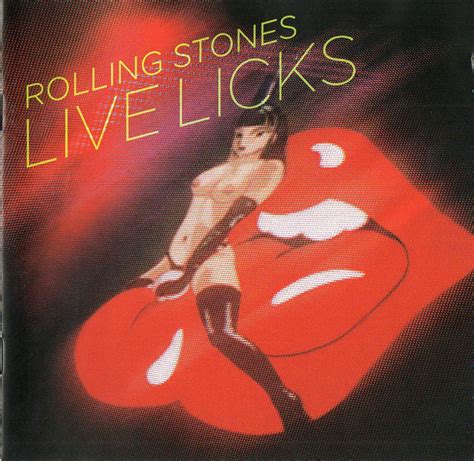 Rolling Stones Live Licks 2004 Uncensored Cover Cd Discogs