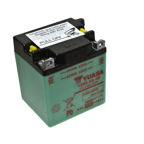 YUASA Batterie 12N5 5A 3B 12V Royal Enfield Bullet 500 Deluxe Bj 1993