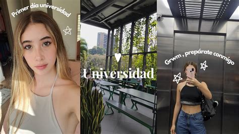 Primer día de universidad GRWM prepárate conmigo Encanto by Sofi