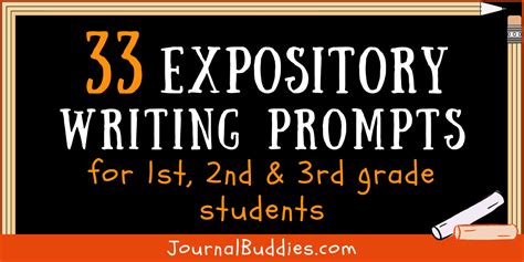 33 Expository Writing Prompts • JournalBuddies.com