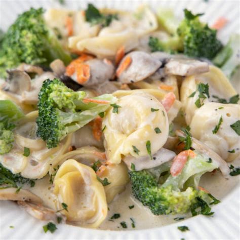 Broccoli Tortellini Alfredo Chef Dennis