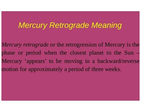 Mercury Retrograde Meaning Atilaping