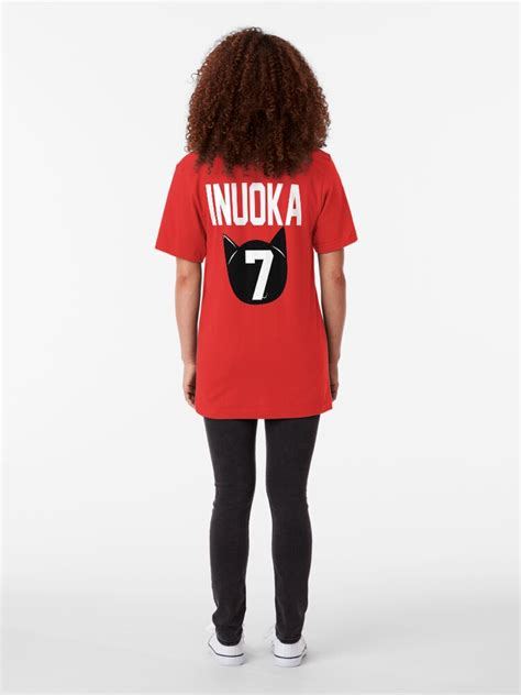 Haikyuu Jersey Inuoka Number 7 Nekoma T Shirt By Sunicorn Redbubble