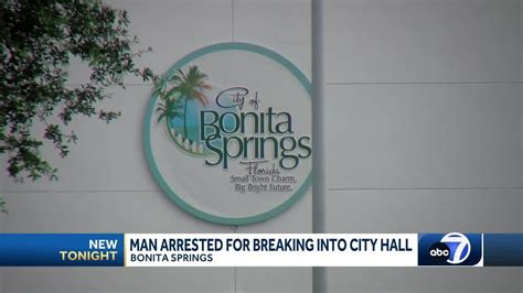 Man Accused Of Trespassing In Bonita Springs City Hall Taking Tour