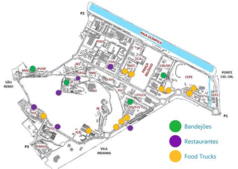 Mapas Prefeitura Do Campus Usp Da Capital