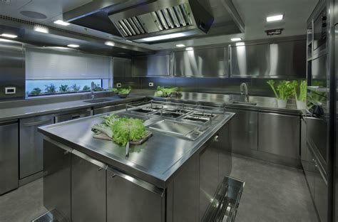 Yacht Inside Kitchen