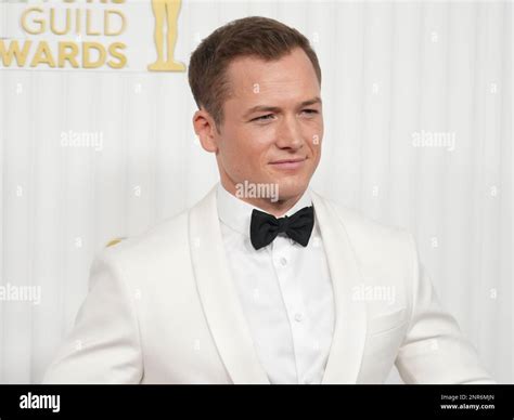 Los Angeles USA 26th Feb 2023 Taron Egerton Arrives At The 29th