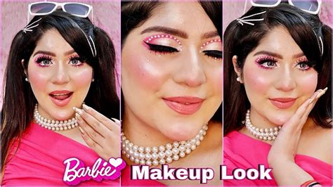 Barbie Makeup Tutorial Pink Makeup Tutorial 💕 Youtube