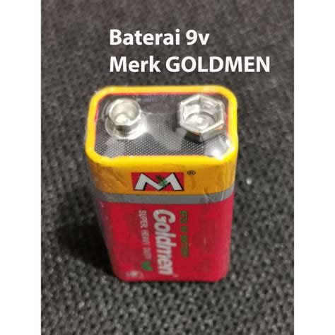 Jual Baterai V Battery Volt Baterai Kotak Merk Goldmen Jakarta