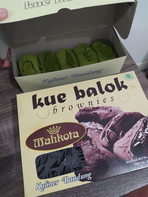 Selalu Diperbarui Menu Kue Balok Brownies Mahkota Riau Bandung