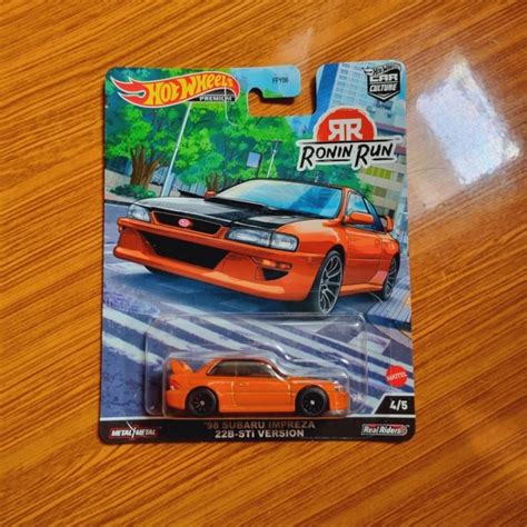 Jual Hotwheels 98 Subaru Impreza 22B STi Version Hot Wheels Premium