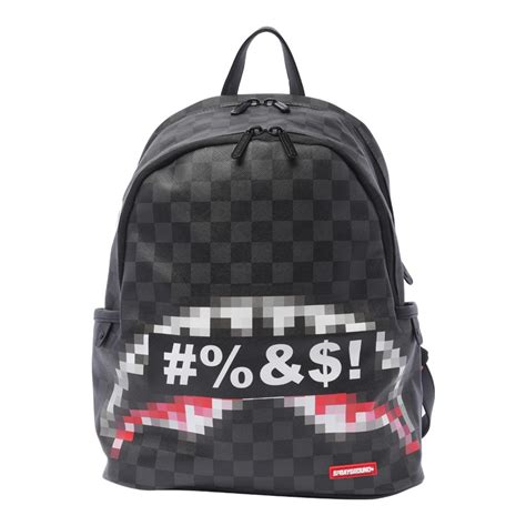 Sprayground Censored Savage Backpack In Black For Men Lyst