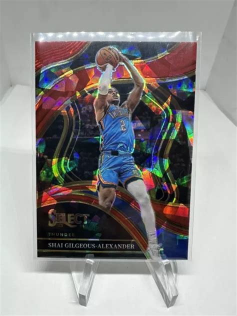 SHAI GILGEOUS ALEXANDER 2023 24 Panini Select Courtside 257 Ghiaccio