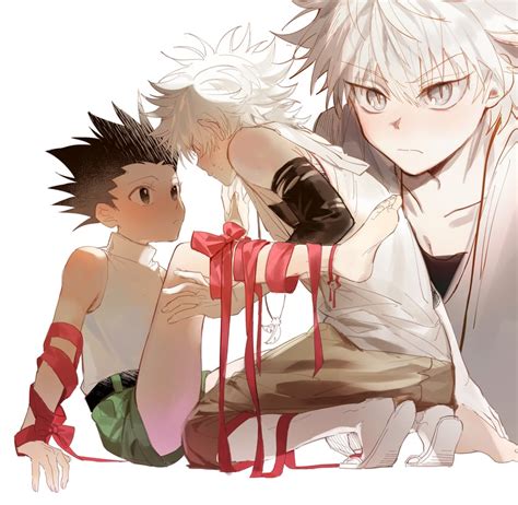 Killua Zoldyck And Gon Freecss Hunter X Hunter Drawn By Yomi