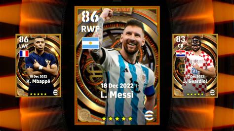 EPIC EPIC EPIC Messi Mbappe Gvardiol Efootball Pes Mobile 2023