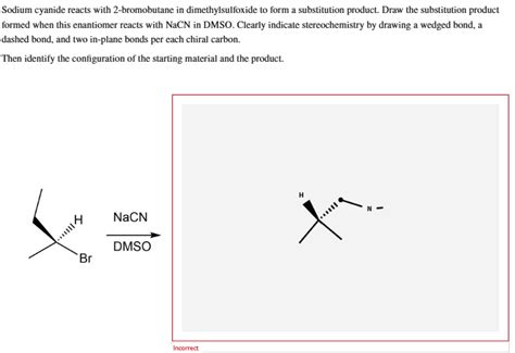 Solved Sodium Cyanide Reacts With Bromobutane In Chegg