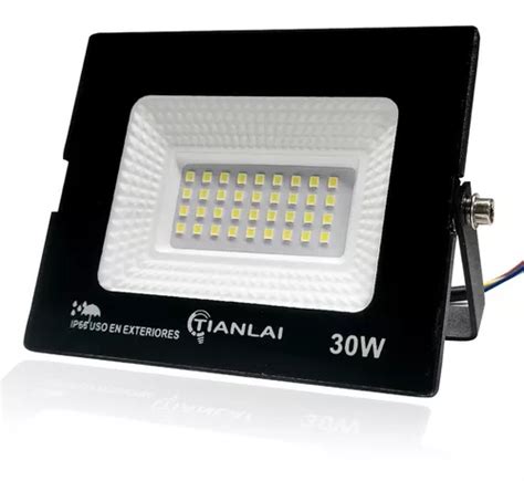 Reflector Led W Para Exterior W Ip Tianlai Pzs Env O Gratis