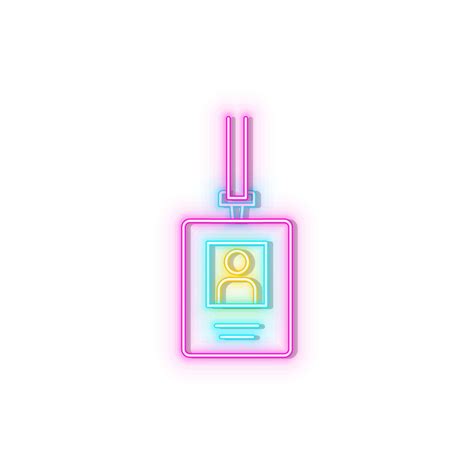 access badge card icon brick wall  white background  vector