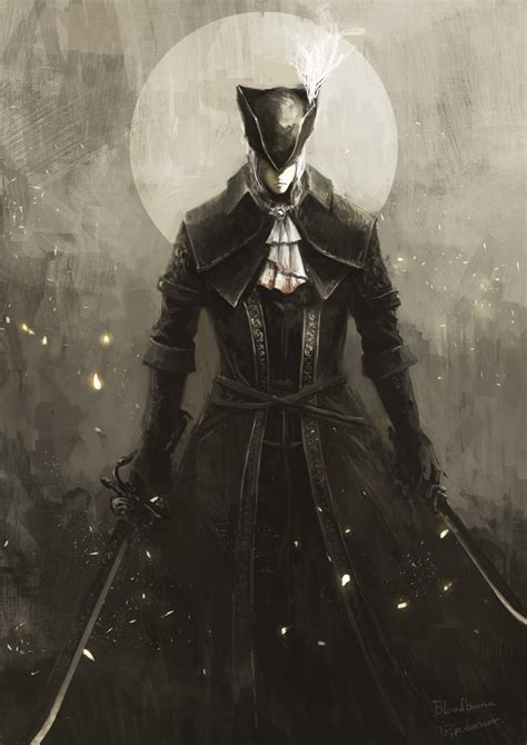 Lady Maria Of The Astral Clocktower Bloodborne Drawn By Tripdancer