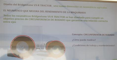 Bridgestone Presenta El Neum Tico Vx R Tractor Y La Soluci N Digital