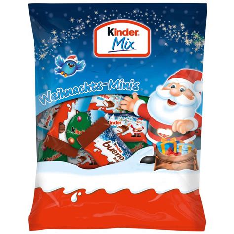 Ferrero Kinder Mix Beutel Weihnachts Minis G Packung