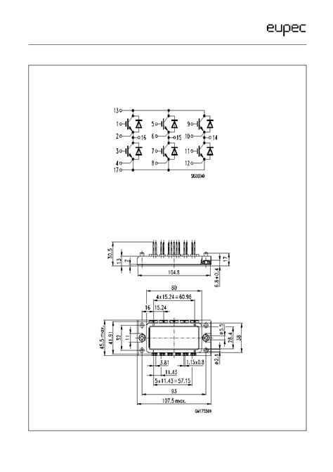 Bsm Gd Dn Datasheet Pages Eupec Igbt Power Module