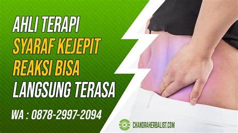 Ahli Pengobatan Saraf Kejepit Di Cimanggu Wa Tempat